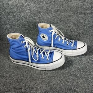 Converse Chuck Taylor All Star Lift Platform Women Size 9 Blue High Top
